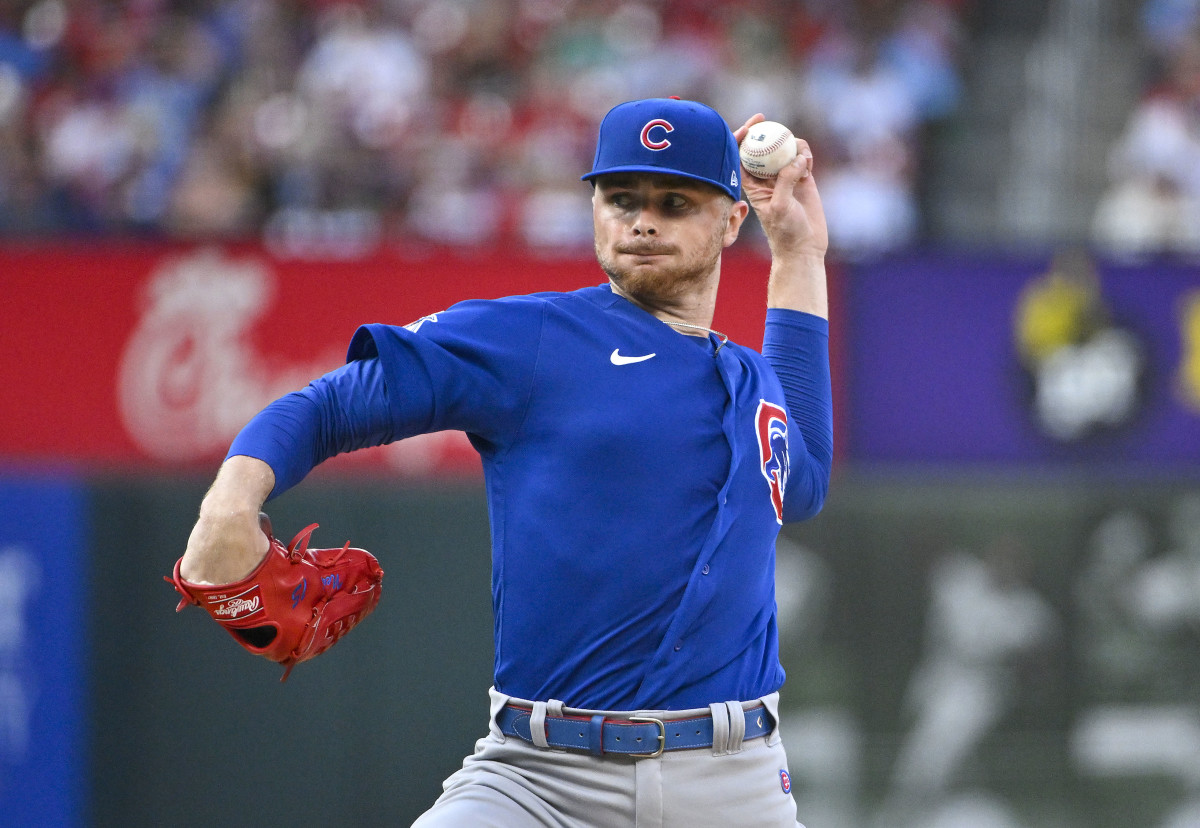 Chicago Cubs Reliever Sean Newcomb 